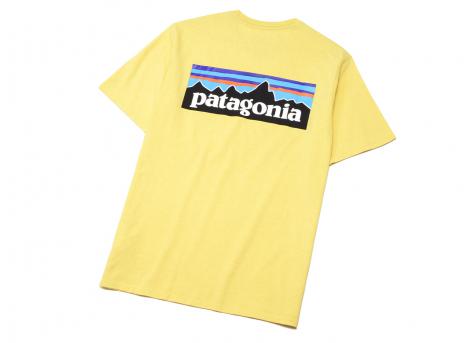Patagonia P6 Logo Responsibili Tee Milled Yellow
