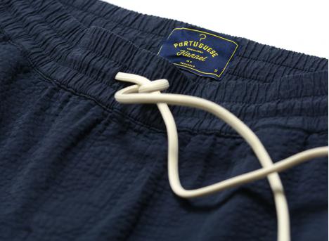 Portuguese Flannel Atlantico Shorts Navy