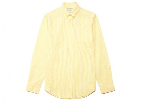 Portuguese Flannel Atlantico Stripe Shirt Yellow