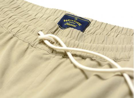 Portuguese Flannel Cord Shorts Cream