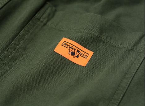Service Works Classic Canvas Chef Pants Olive