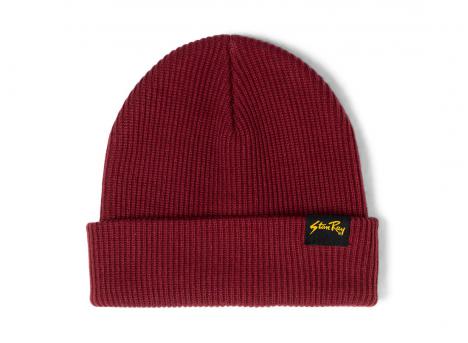 Stan Ray OG Patch Beanie Cranberry