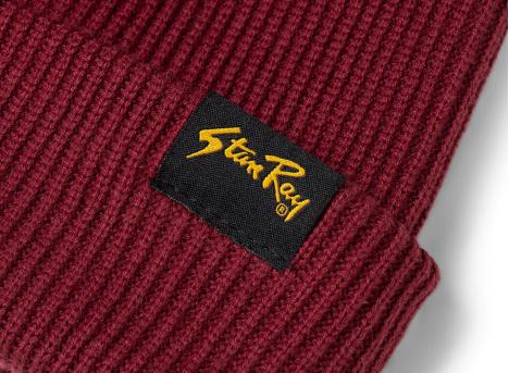 Stan Ray OG Patch Beanie Cranberry