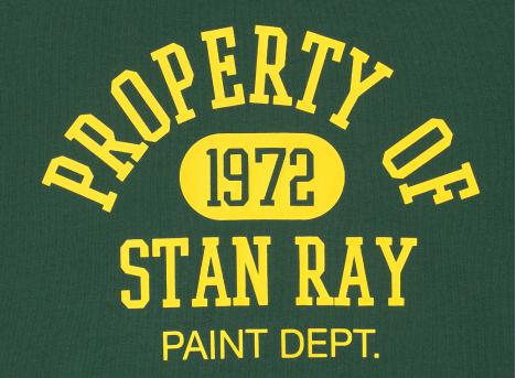 Stan Ray Paint Dept Tee Racing Green