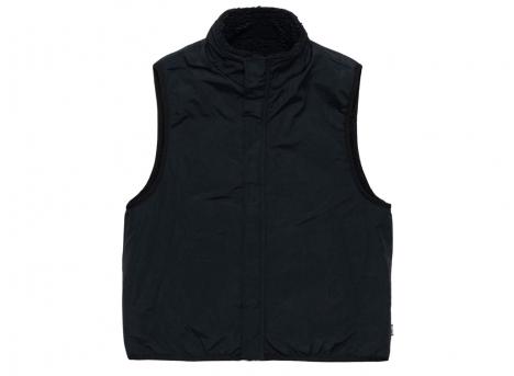 Stussy Sherpa Reversible Vest Black
