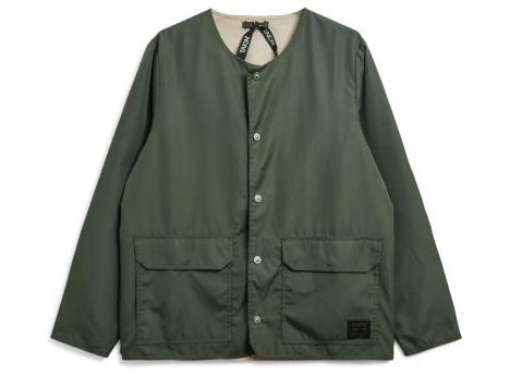Taion 104BND Military Reversible Crewneck Cardigan Olive