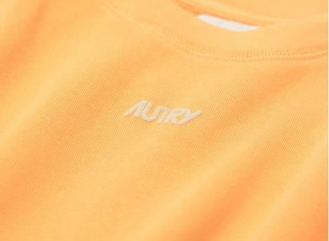 Autry Women Sweatshirt  Bicolor Orange