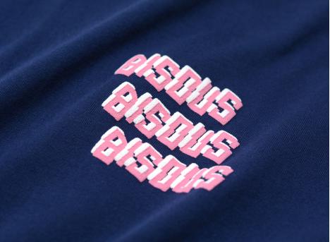 Bisous Skateboards Bisous X3 Tshirt Navy