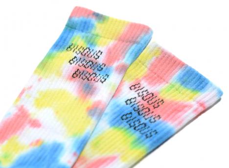 Bisous Skateboards Socks Bisous X3 Tie & Dye