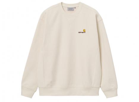 Carhartt American Script Sweatshirt Natural I025475