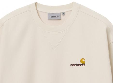 Carhartt American Script Sweatshirt Natural I025475
