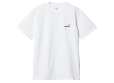 Carhartt American Script Tshirt White I029956