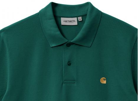 Carhartt Chase Pique Polo Chervil / Gold I023807
