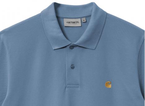 Carhartt Chase Pique Polo Sorrent / Gold I023807