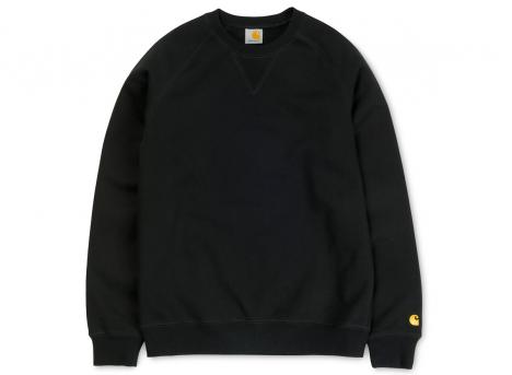 Carhartt Chase Sweatshirt Black I026383