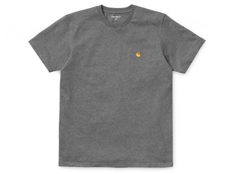 Carhartt Chase Tshirt Dark Grey I026391