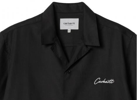 Carhartt Delray Shirt Black / Wax I031465