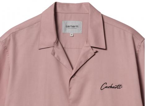 Carhartt Delray Shirt Glassy Pink / Wax I031465