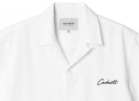 Carhartt Delray Shirt White / Wax I031465