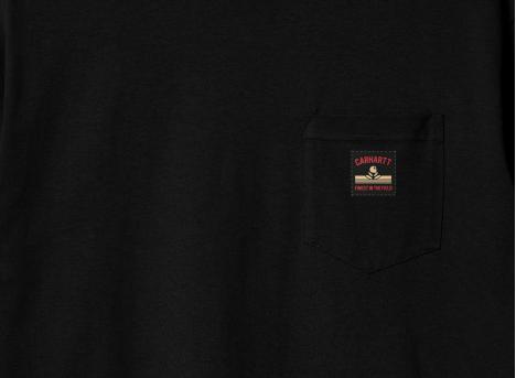 Carhartt Field Pocket Tshirt Black I033265