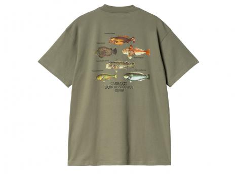 Carhartt Fish Tshirt Dollar Green I033120
