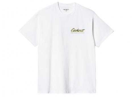 Carhartt Green Grass Tshirt White I033159