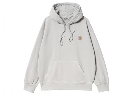 Carhartt Hooded Nelson Sweat Sonic Silver Garment Dyed I029963