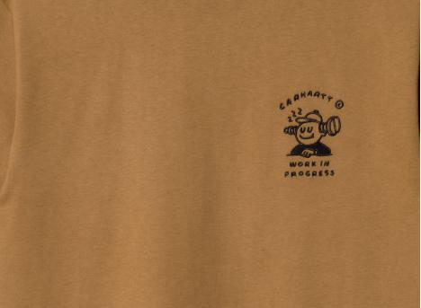 Carhartt Icons Tshirt Hamilton Brown / Black I033271
