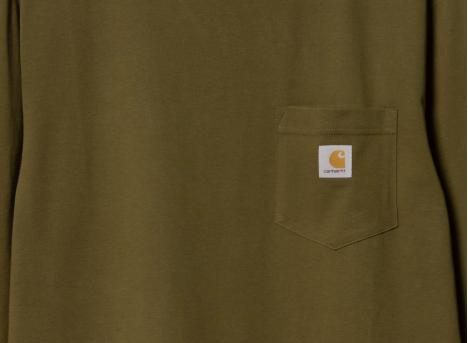 Carhartt LS Pocket Tshirt Highland I030437
