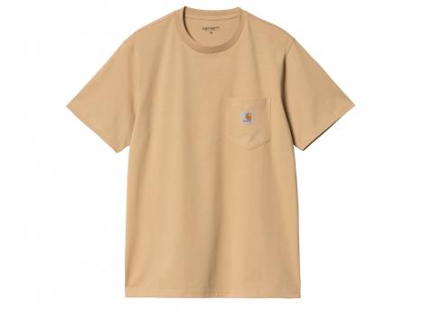 Carhartt Pocket Tshirt Dusty Hamilton Brown I030434