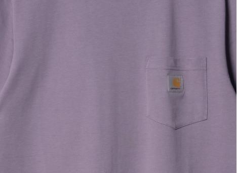 Carhartt Pocket Tshirt Glassy Purple I030434
