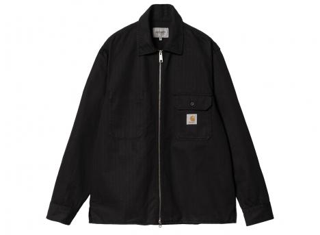 Carhartt Rainer Shirt Jac Black Garment Dyed I033276