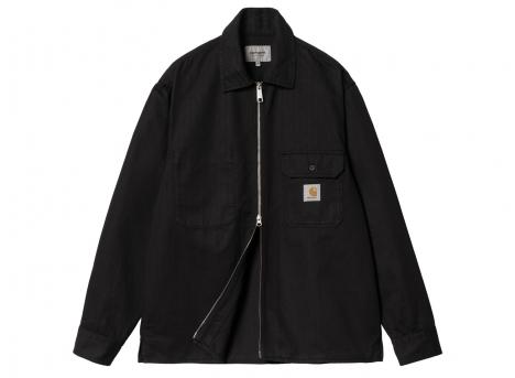 Carhartt Rainer Shirt Jac Black Garment Dyed I033276