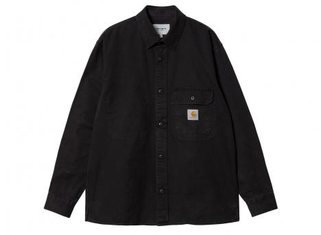 Carhartt Reno Shirt Jac Black Garment Dyed I031447