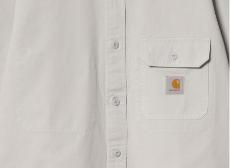 Carhartt Reno Shirt Jac Sonic Silver Garment Dyed I031447