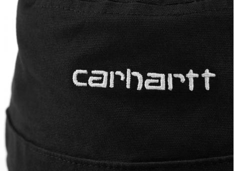Carhartt Script Bucket Hat Black / White I029937