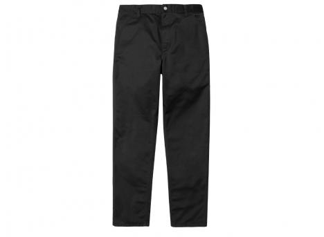 Carhartt Simple Pant Black Rinsed I020075