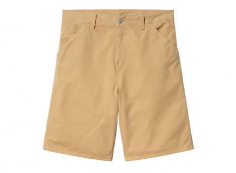 Carhartt Single Knee Short Bourbon Garment Dyed I031504