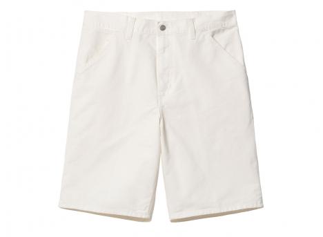 Carhartt Single Knee Short Off White Garment Dyed I031504