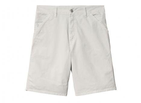 Carhartt Single Knee Short Sonic Silver Garment Dyed I031504