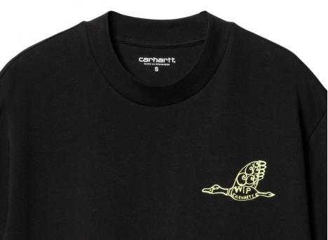 Carhartt W Kainosho Tshirt Black / Arctic Lime I033681
