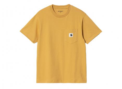 Carhartt W Pocket Tshirt Sunray I032215