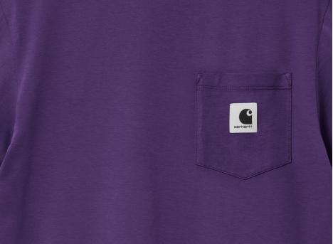 Carhartt W Pocket Tshirt Tyrian I032215