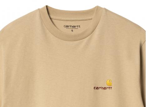 Carhartt W American Script Tshirt Sable I032218