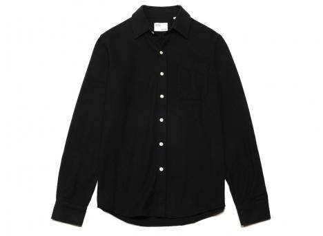 Colorful Standard Organic Flannel Shirt Deep Black