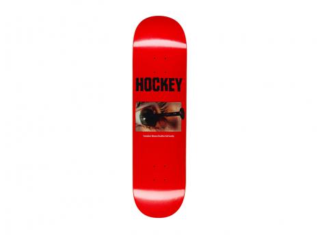 Hockey Skateboards Ben Kadow Breakfast Insanity Deck Red