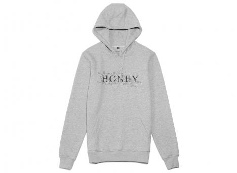Honey Sequence Hoodie Grey