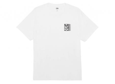 Obey Icon Split Classic Tshirt White