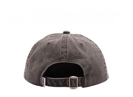 Obey Pigment Lowercase 6 Panel Black