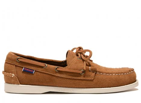 sebago docksides crazy horse
